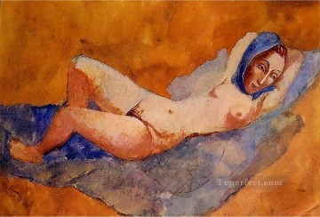 pablo de valladolid Painting - Nude diaper Fernande 1906 Pablo Picasso